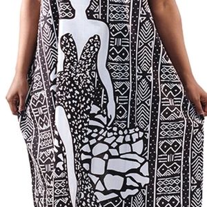 Black and White Kaftan 3